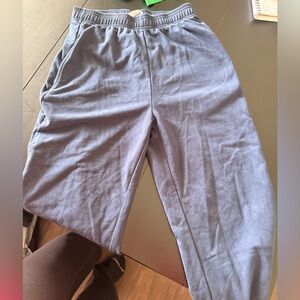 Relaxed Fit Blue Lounge Pants